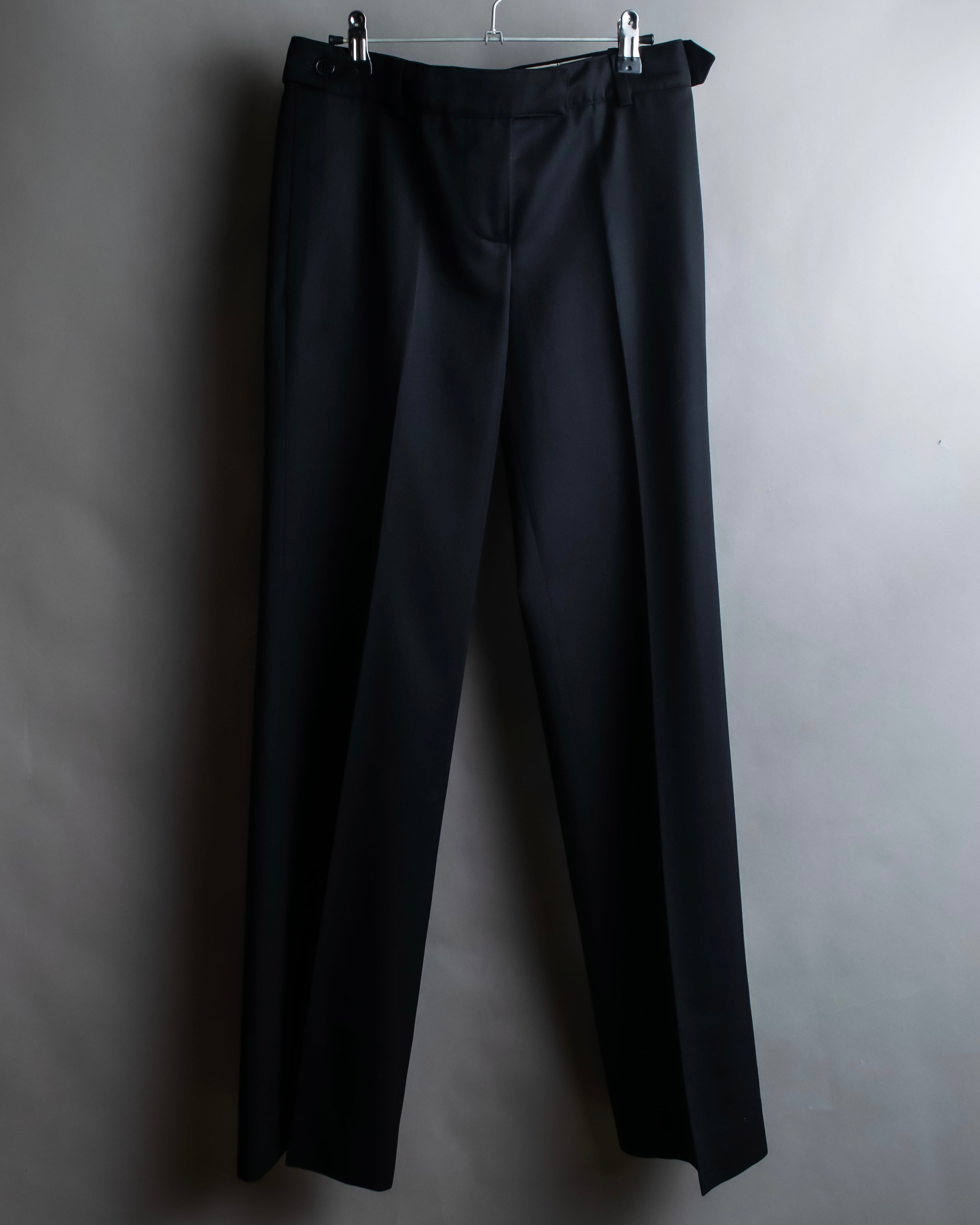 "Chloe" Oversized wool matte black set up