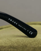 "PRADA" 10's Sculptural baroque sunglasses