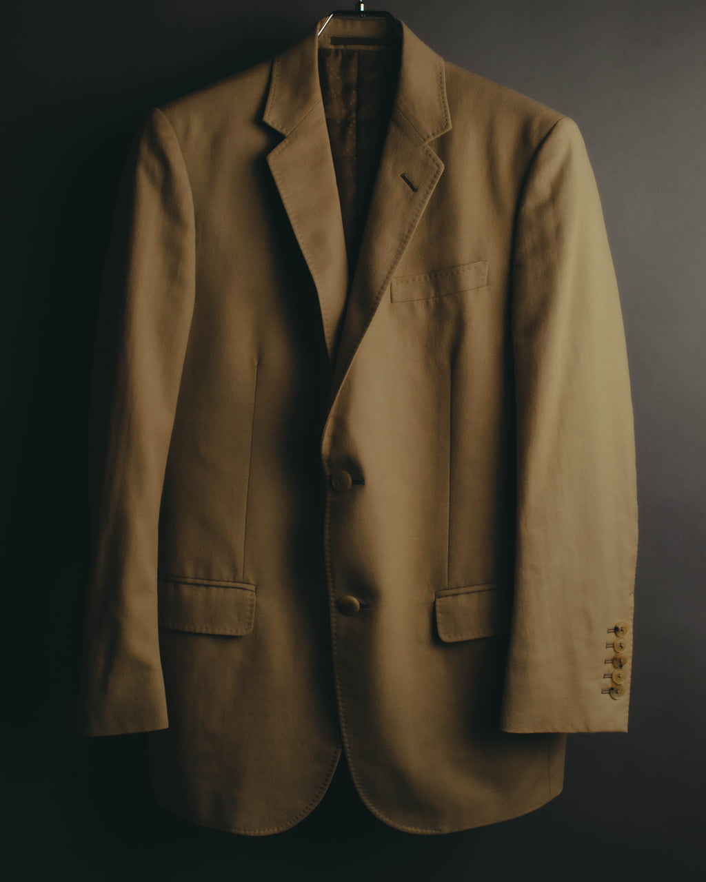“GUCCI” 00’s-10’s Cotton mohair tailored jacket