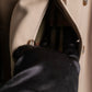 "BURBERRY" Military detail belted maxi length trench coat