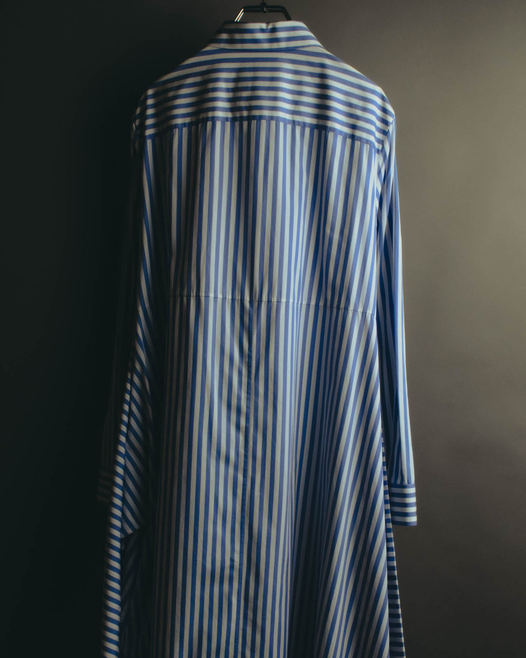 “JIL SANDER” 2018-2023 oversized striped cotton shirt dress