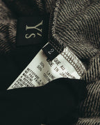 “Y’s” 09SS  Textured jersey drawstring long skirt