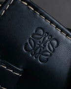 "LOEWE" Gate top handle 2way leather bag