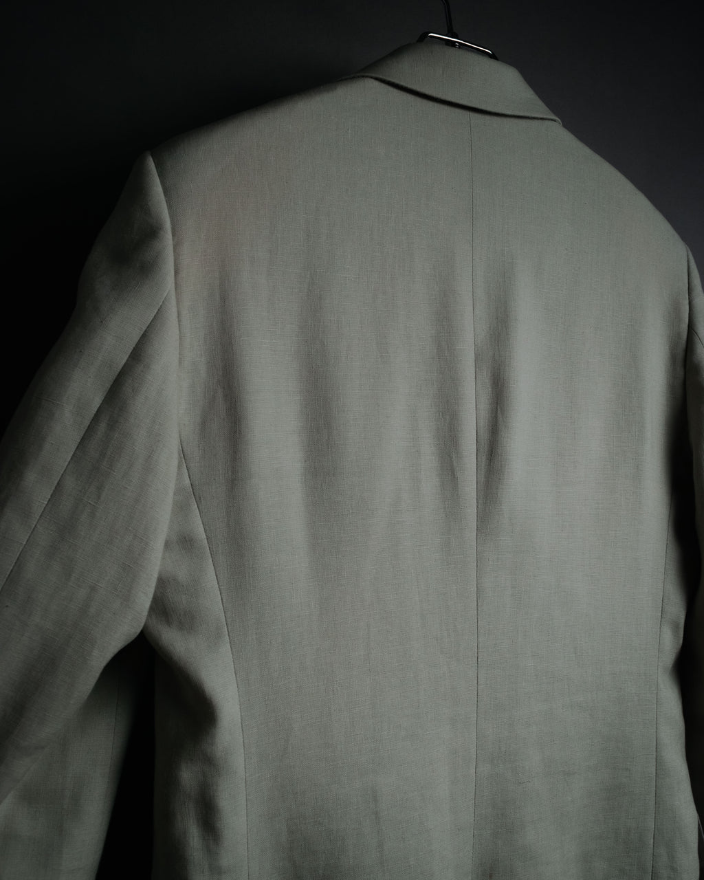 “PRADA” 10’s Linen tailored suit set