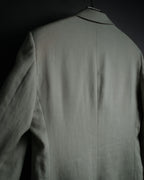 “PRADA” 10’s Linen tailored suit set