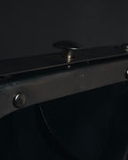 "tricot COMME des GARÇONS" Structured kiss-lock leather shoulder bag