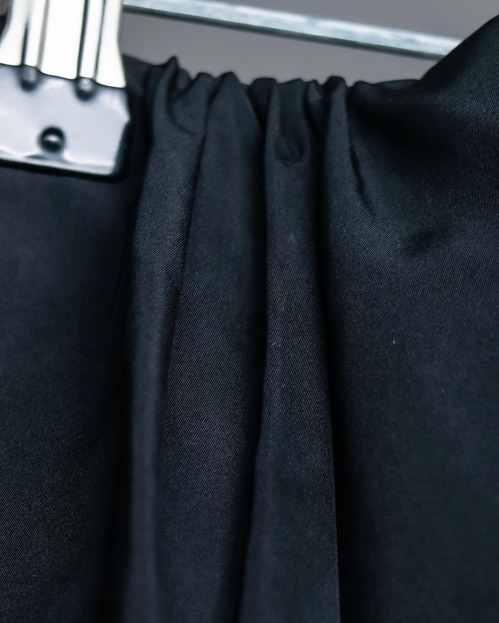 “JIL SANDER” Silk blended tight silhouette skirt