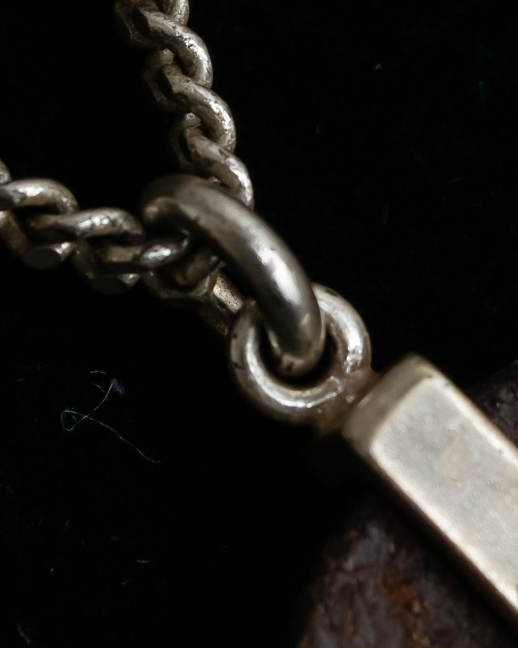 "MAISON MARGIELA" Geometric symbol motif adjustable length necklace