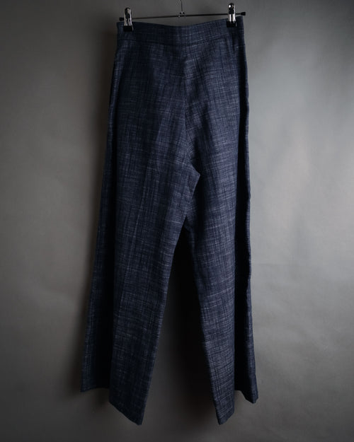 “Christian Dior” 2021 Sailor front wide trousers