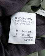 “Jean Paul Gautier” Patterned lining 8B double jacket set up