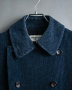 "Comme des garçons robe de chambre" Beautiful velour double half coat