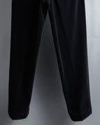 "ARMANI COLLEZIONI" Black corduroy relaxed set up