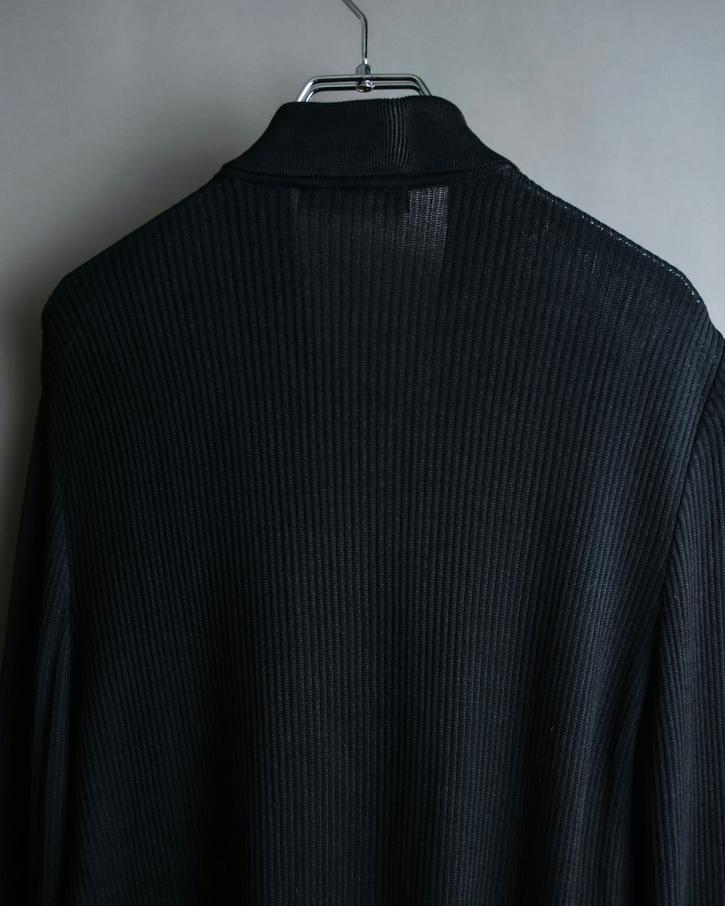 "Salvatore Ferragamo"Cotton x rayon summer knit shirt