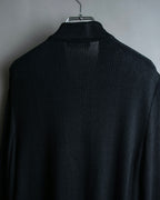 "Salvatore Ferragamo"Cotton x rayon summer knit shirt