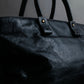 "Chloe" Eclipse series logo engraved leather tote bag