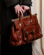 "Chloe" Edith series crossbody leather bag