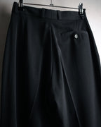 “EMPORIO ARMANI” 90’s-00’s High-waisted wide slacks