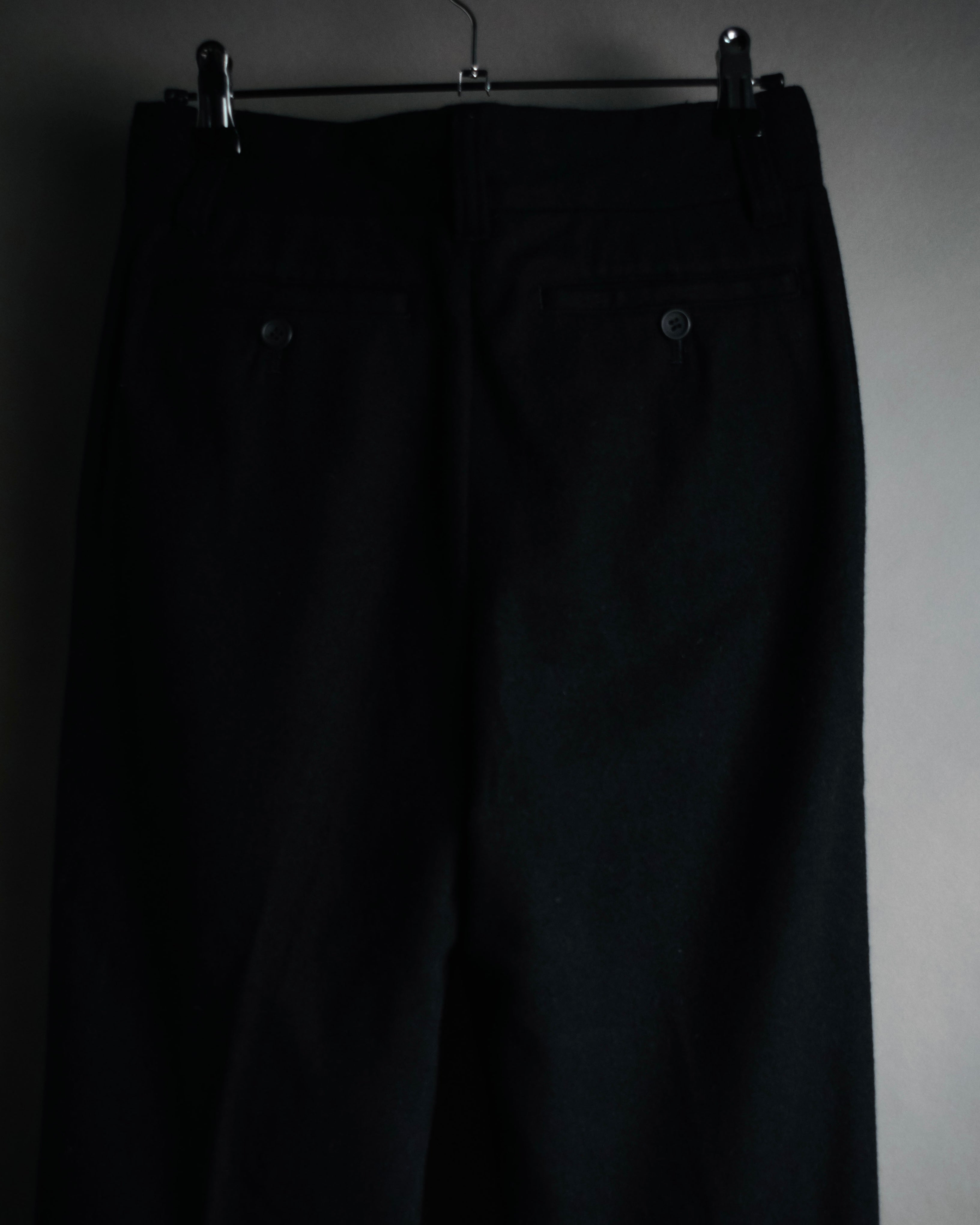 “JUNYA WATANABE COMME des GARÇONS” 2003 AW Structured wool melton wide trousers