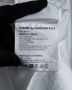 "COMME des GARCONS SHIRT" 01AW French cotton bowtie shirt