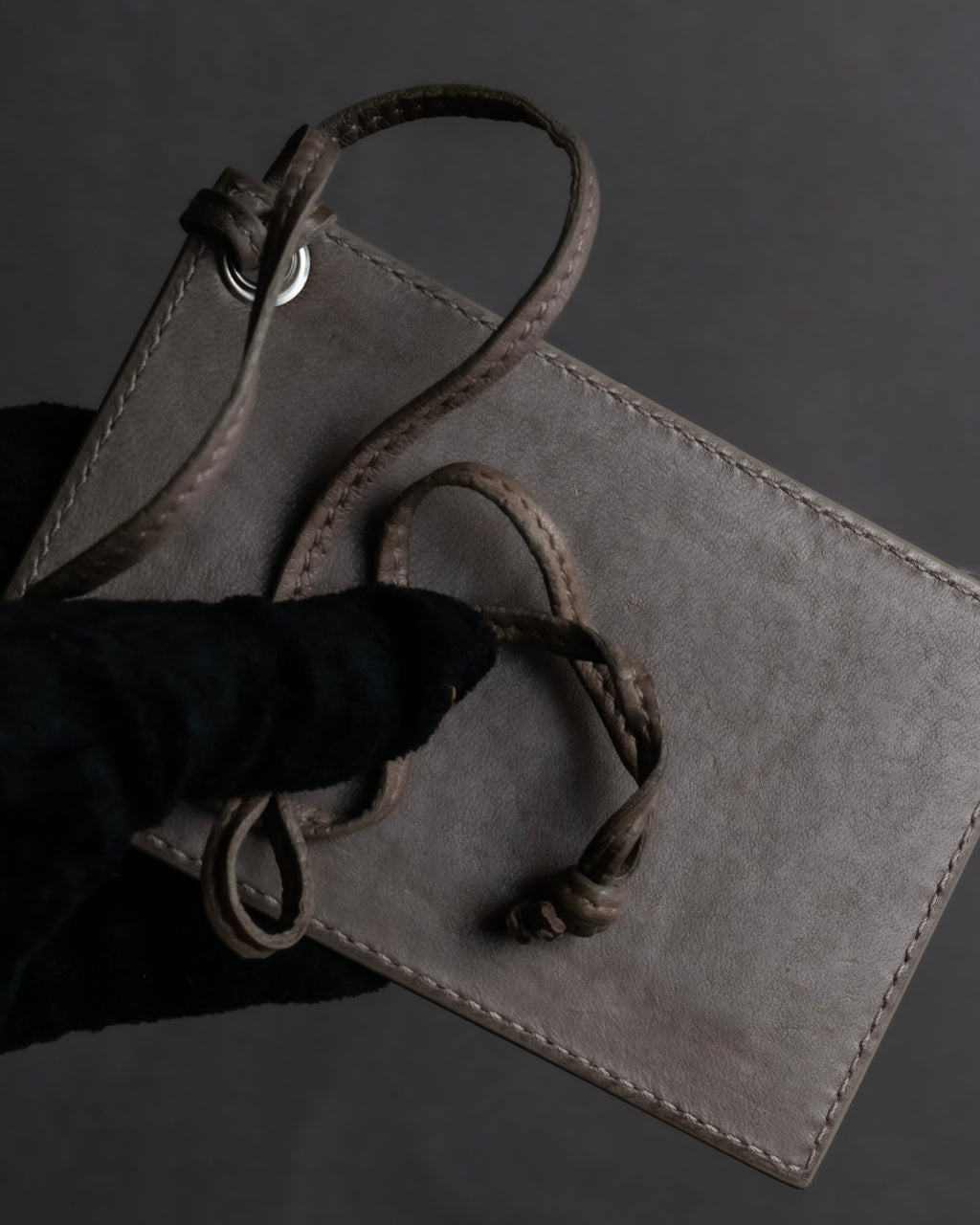 "BALENCIAGA" Three-way chain leather shoulder bag