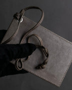 "BALENCIAGA" Three-way chain leather shoulder bag