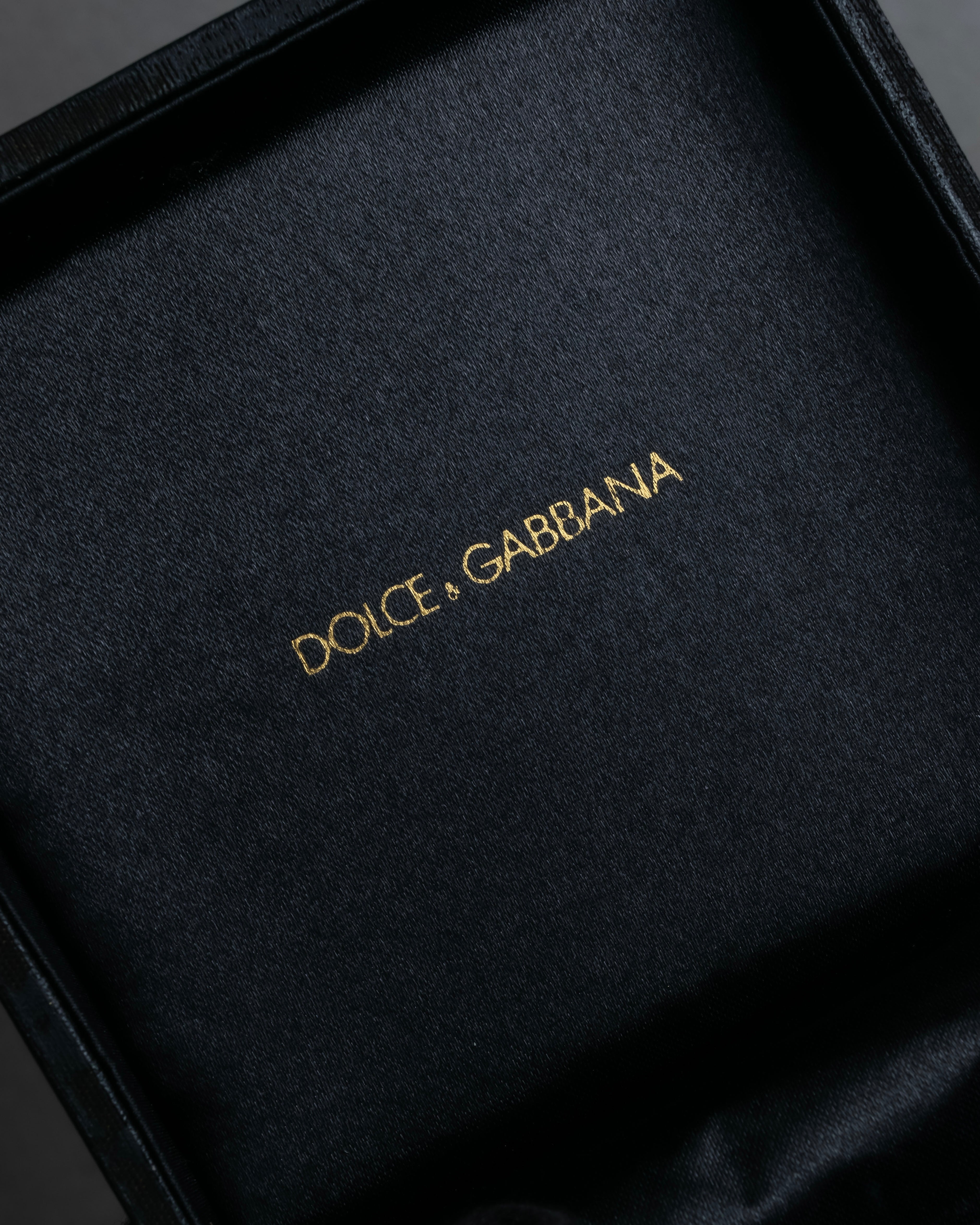 "Dolce & Gabbana" Ultra-thin wire layered gold metal bangle