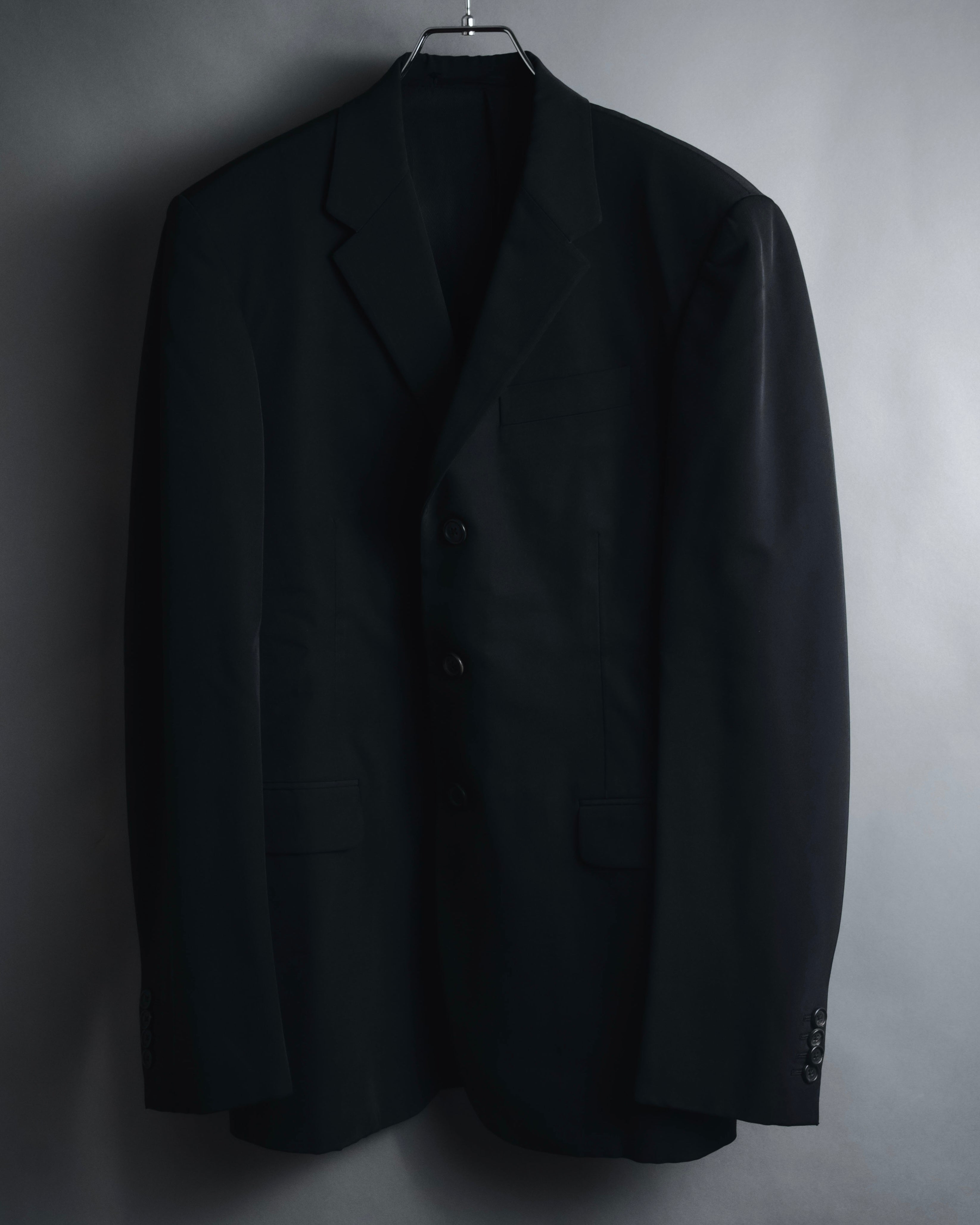 "PRADA" 1994AW Stretch polyester tailored suit