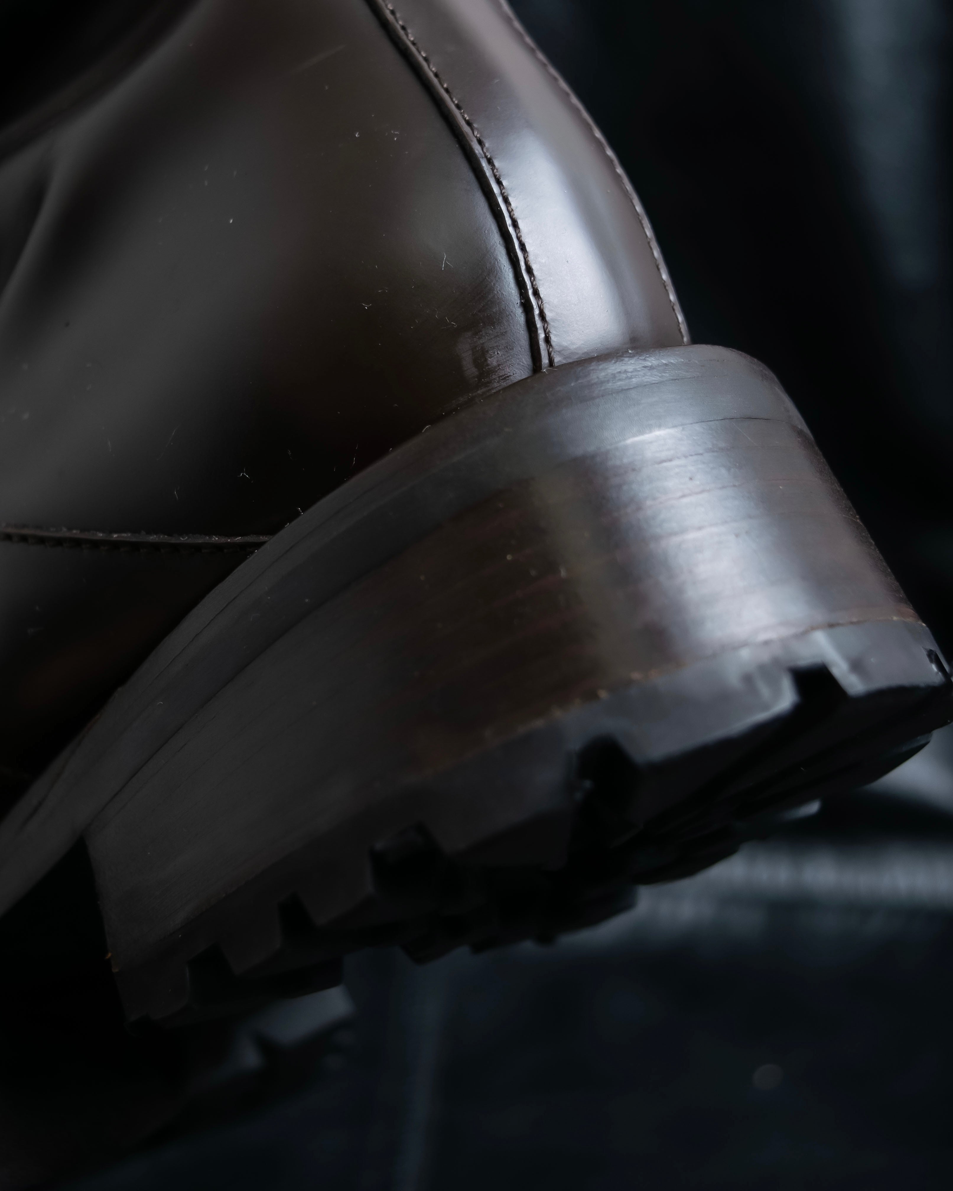 "PRADA" Belt design high cut boots