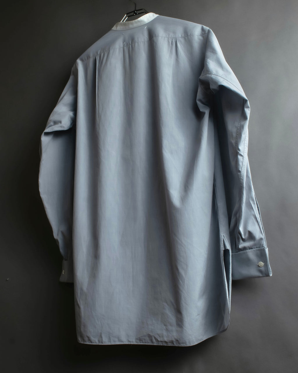 "MAISON MARGIELA" 21SS Long tail design band collar shirt