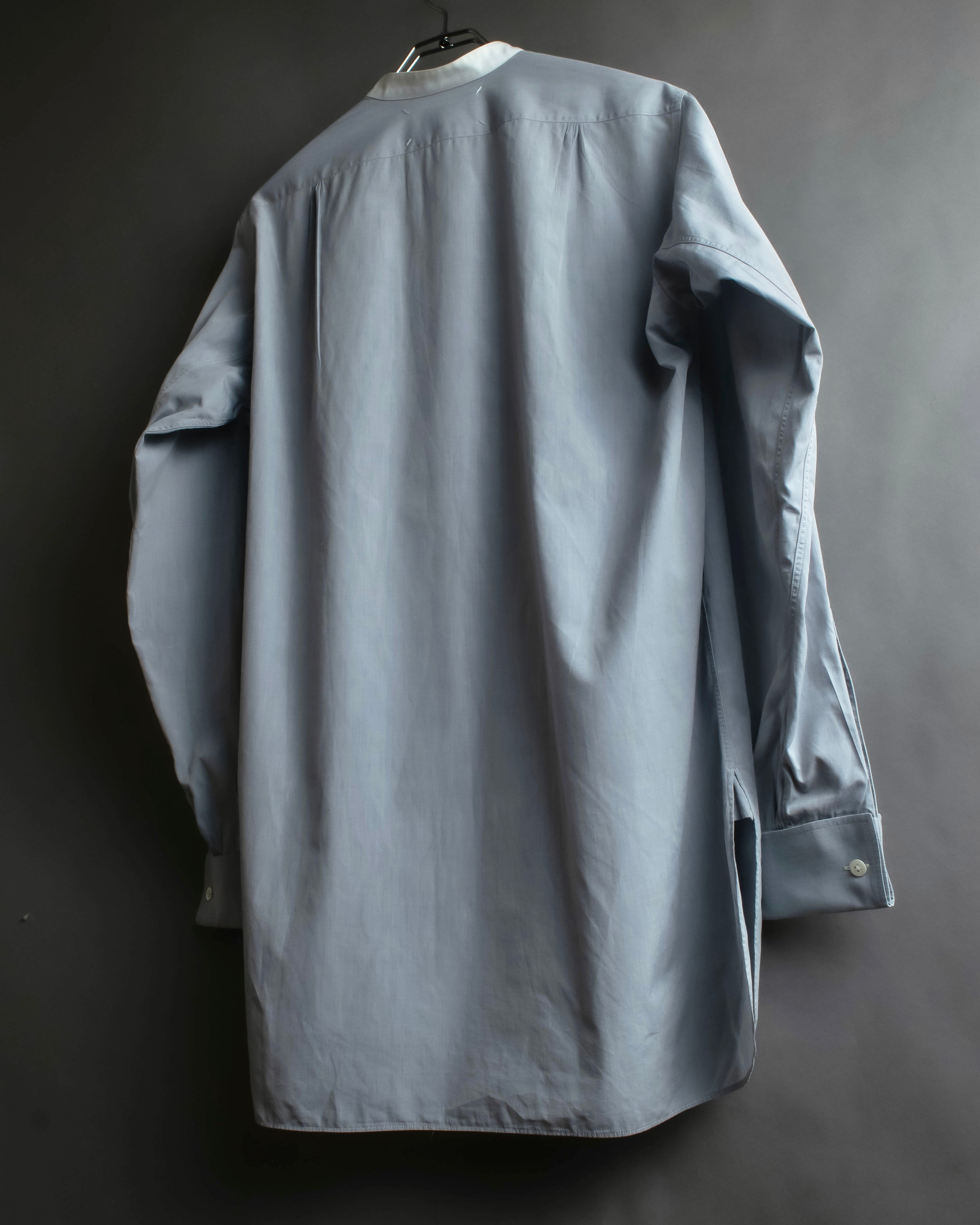 "MAISON MARGIELA" 21SS Long tail design band collar shirt
