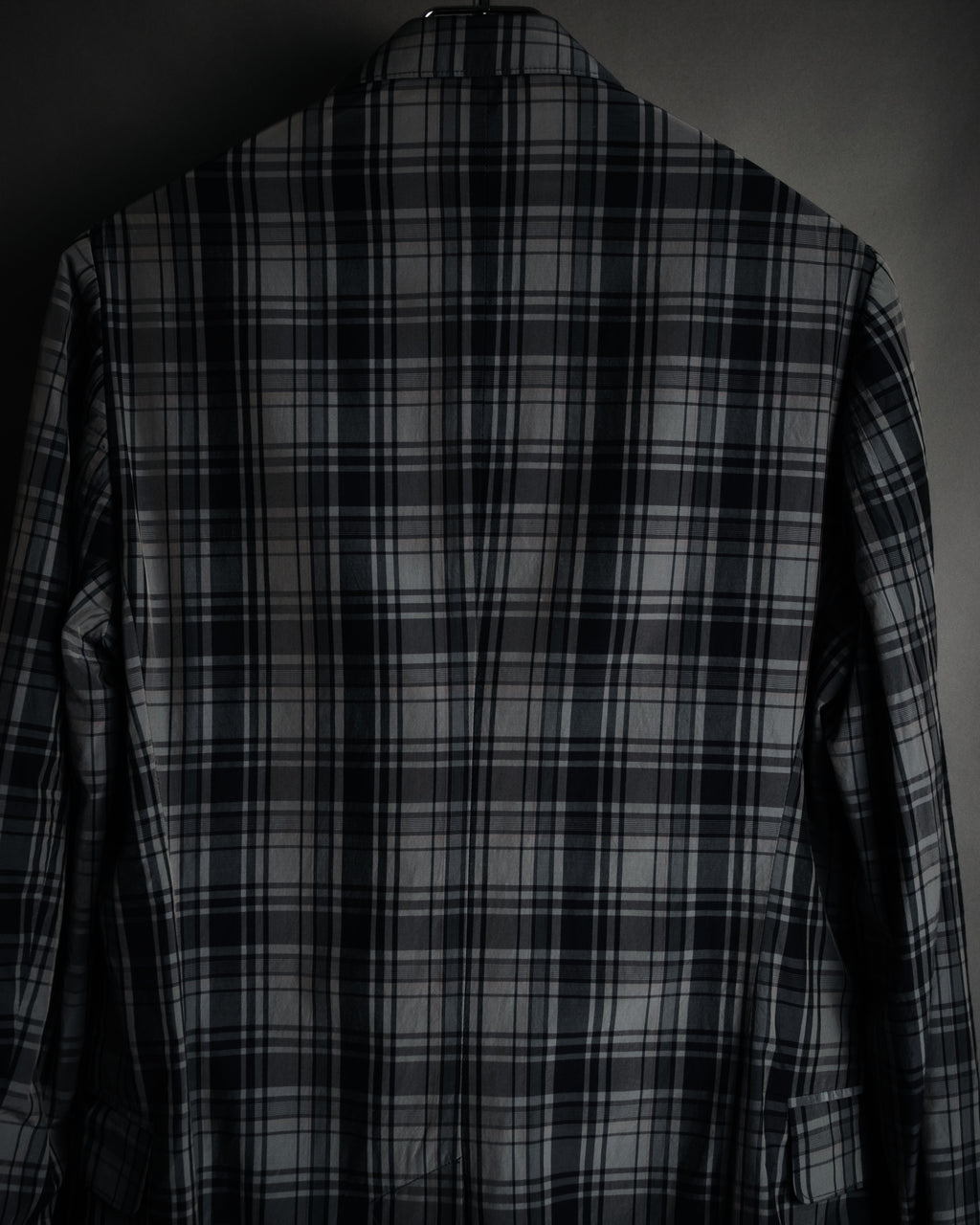 "DRIES VAN NOTEN" 2012-2018 lightweight madras check tailored jacket