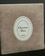 “Christian Dior” 80’s-90’s Laurel rope motif D logo earrings