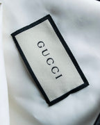 "GUCCI" Bamboo design grained leather 2way handbag