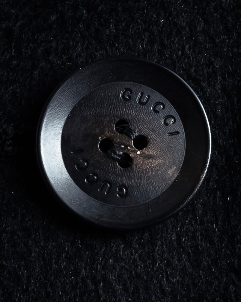 GUCCI (グッチ) - ウール チェスターコート - ブラック - 36