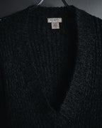 "THE ORIGINAL ARIZONA JEAN COMPANY" 00’s Deep v ribbed belted pocket knit