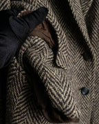 Vintage irish tweed long coat