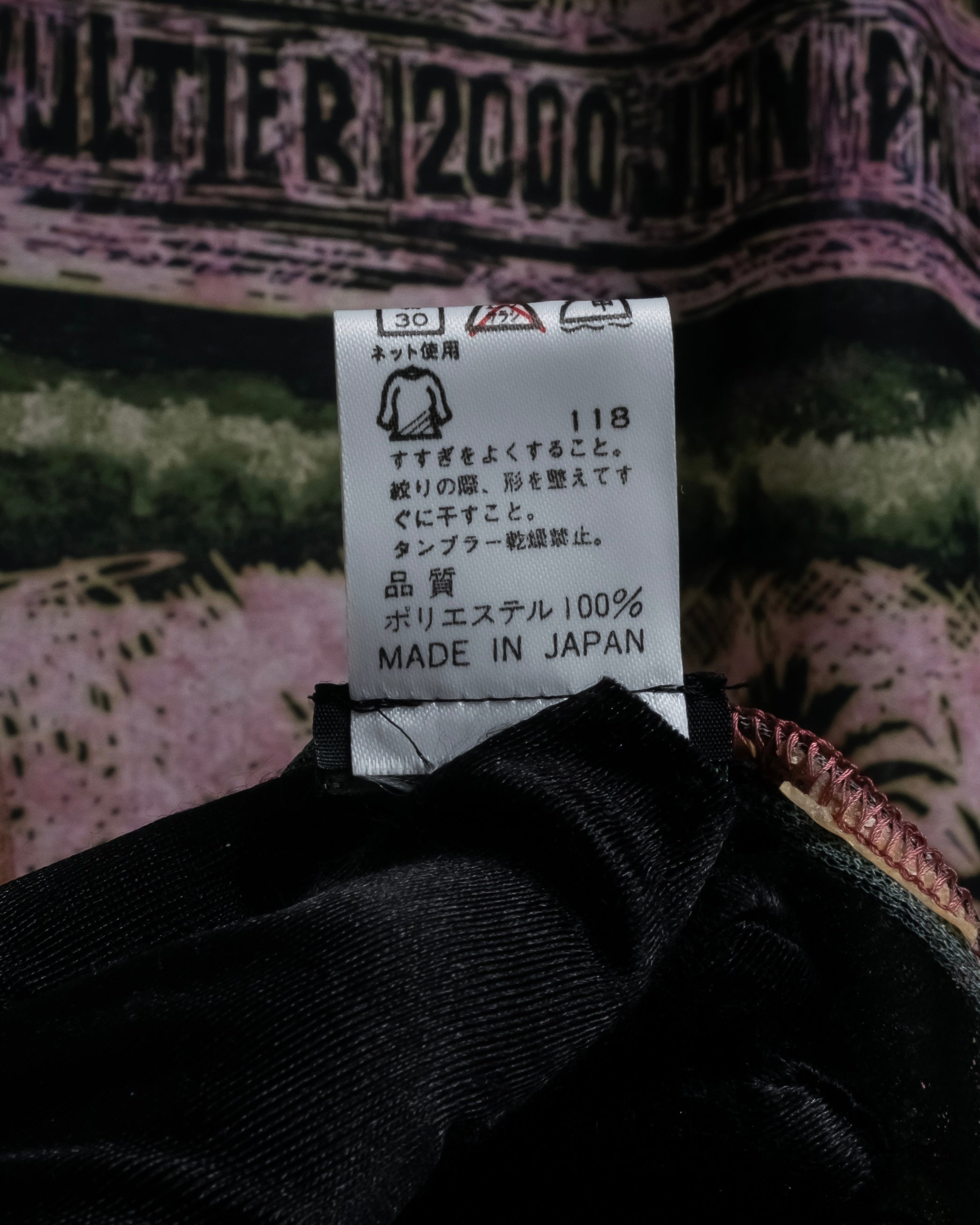 “Jean Paul Gaultier” Printed portrait large scarf