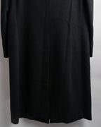 "ARMANI COLLEZIONI" Classic detail cashmere blend long chester coat