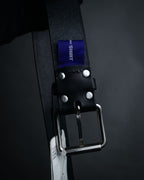 “COMME des GARCONS SHIRT” 00’s Minimal leather roller belt