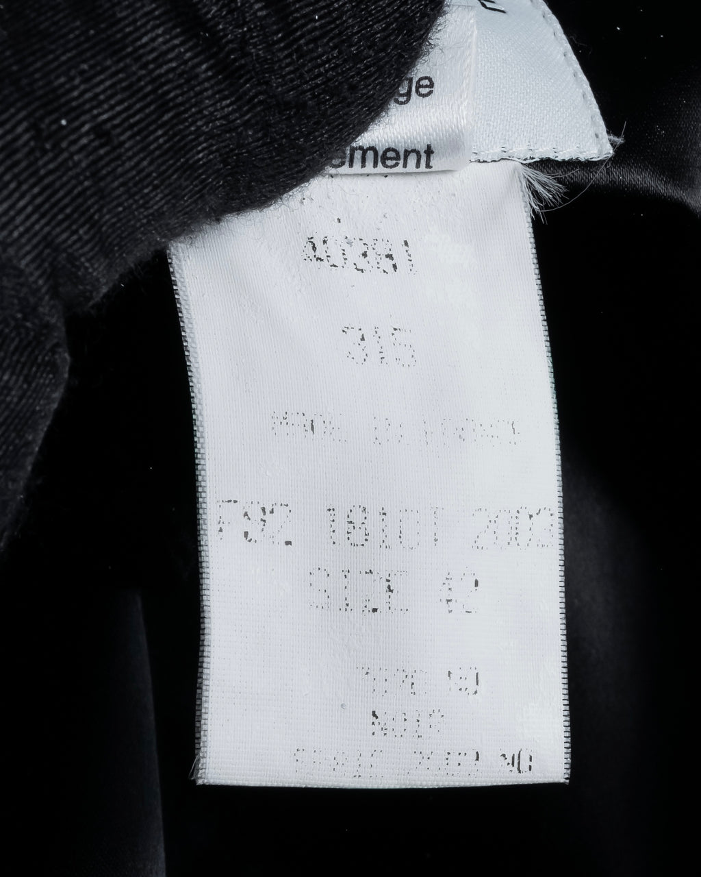 "CELINE" Hedi Slimane period metal buckle design long coat