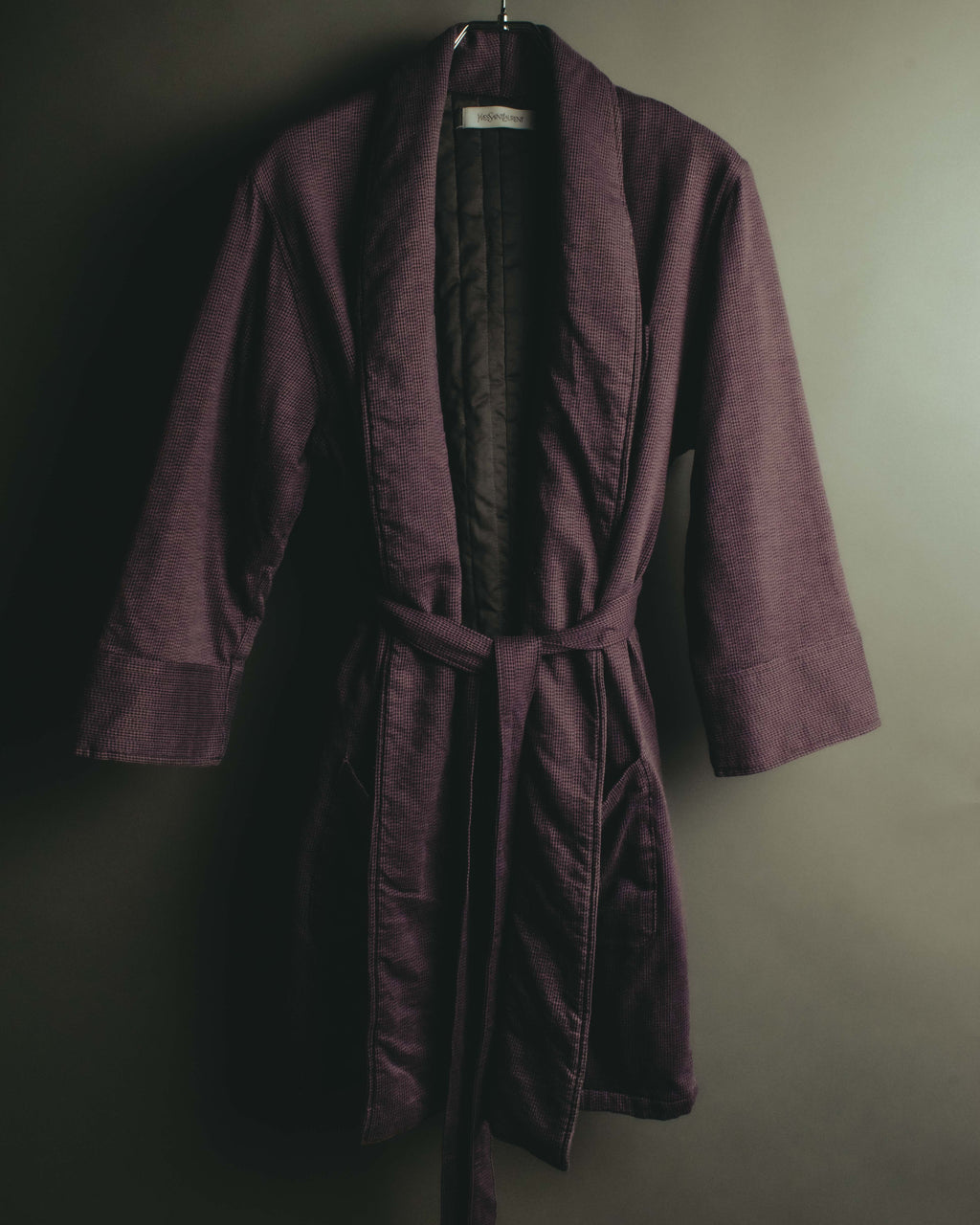 "Yves Saint Laurent" 90's-00's Quilted dressing gown