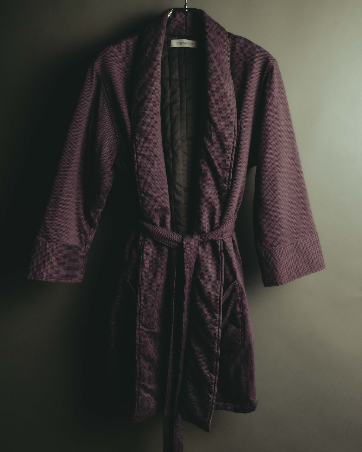 "Yves Saint Laurent" 90's-00's Quilted dressing gown