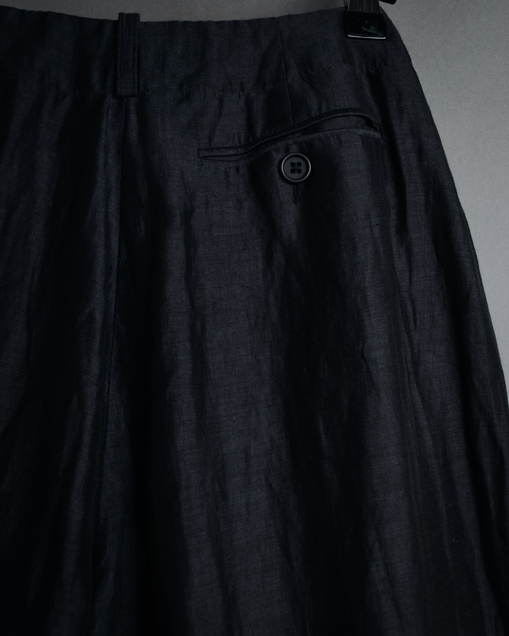 “EMPORIO ARMANI” 90’s-00’s Fluid wide trousers