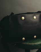 "Valerio Valeriani" 00's-10's Convertible leather Boston bag