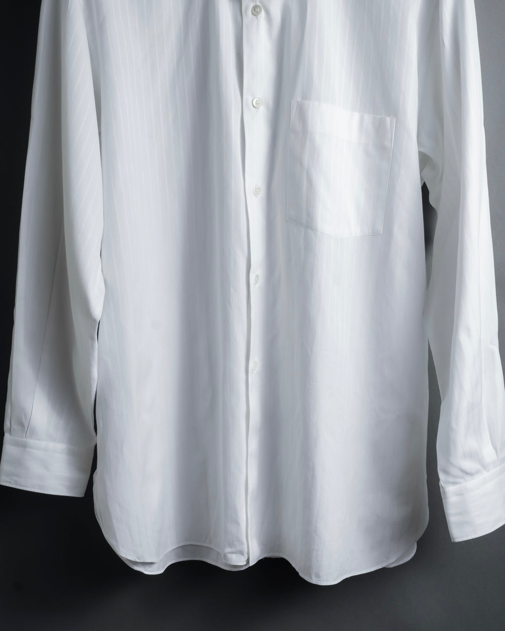 "COMME des GARCONS
HOMME" 90's Keiichi Tanaka design striped shirt