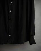 "CELINE" Triomphe embroidered design silk shirt