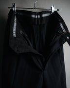 "GIORGIO ARMANI" 90’s pinstripe soft-tailored suit set