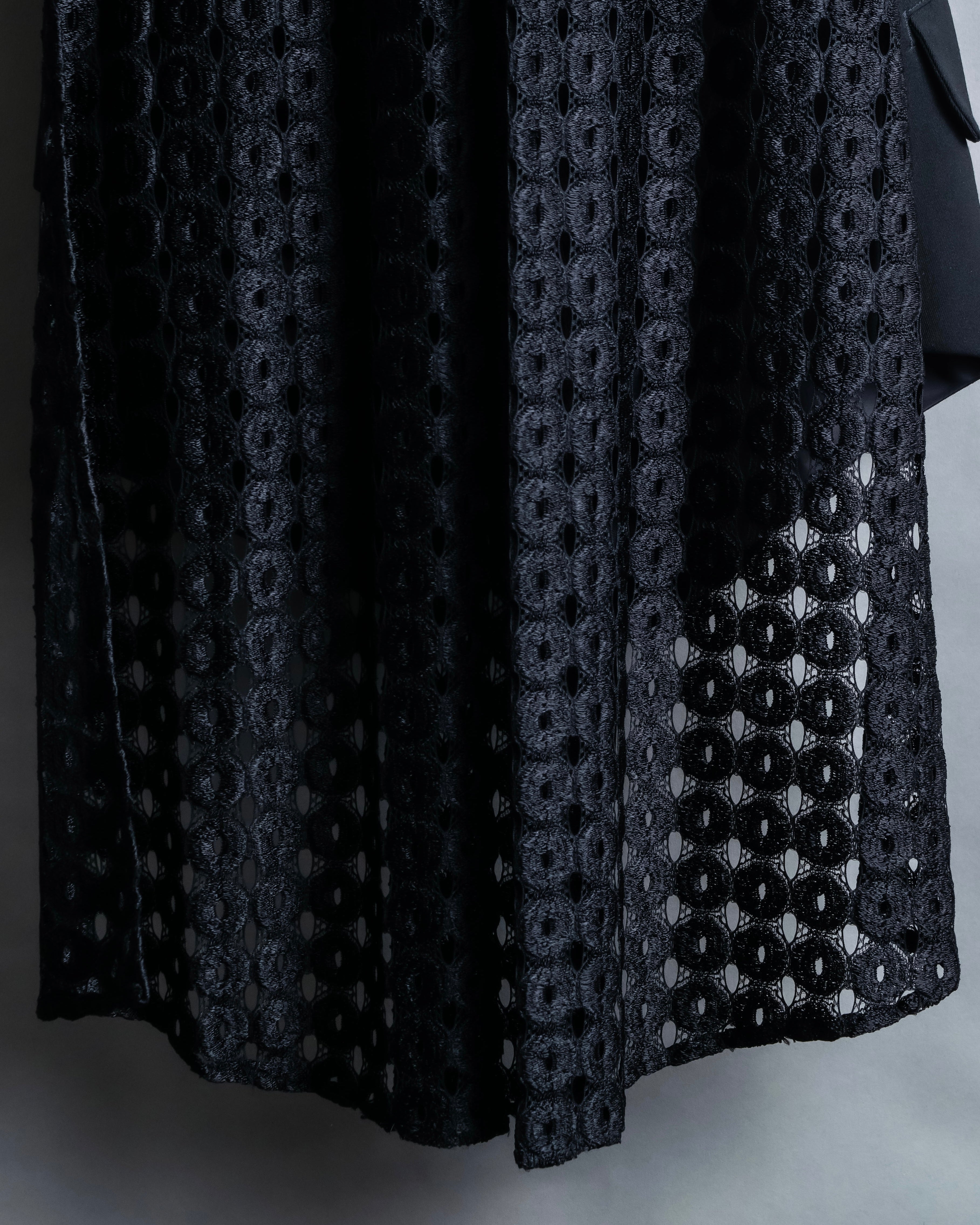 "LIMI feu" Layered embroidered sleeveless dress