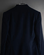 "Christian Dior" 90’s Stand-up collar shaped jacket