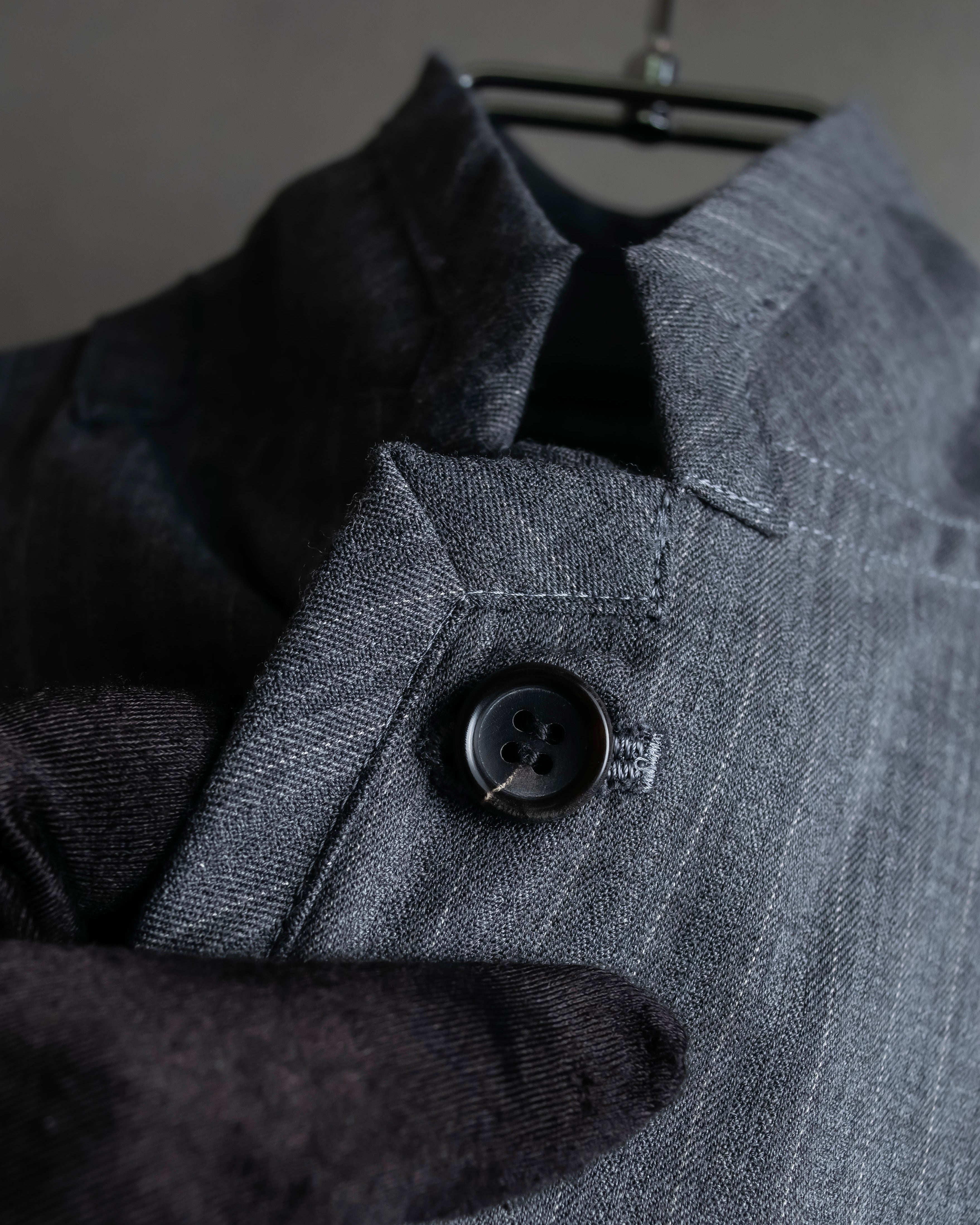 "COMME des GARCONS HOMME PLUS" 14SS modified lapel design striped jacket